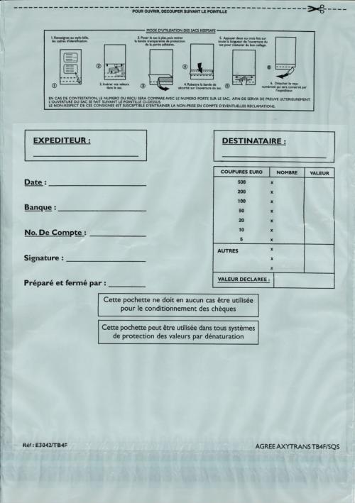 SAC BILLETS - 3000 BILLETS MAX